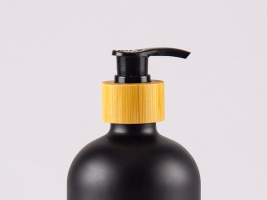 Dispenser, Bambus, 28/410, schwarz